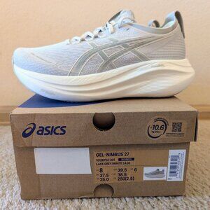 Asics Women's Nimbus 27 Running Shoes, Size 8B (Medium)